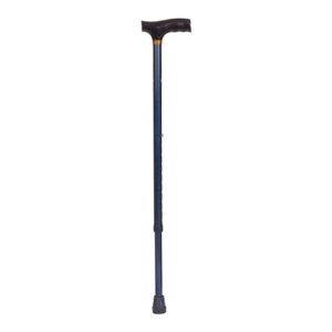 T-Handle Cane DMI Lightweight Adjustable Aluminum 31 to 40 Inch Height Blue