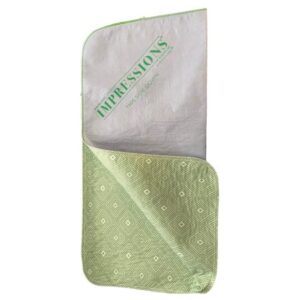 Reusable Underpad Impressions by Beck’s Classic 34 X 36 Inch Moderate Absorbency