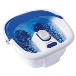 Foot Bath with Heat Boost HoMedics Bubble Bliss Elite  Blue / White Plastic