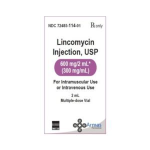 Lincomycin HCl 300 mg / mL Intramuscular or Intravenous Injection 2 mL