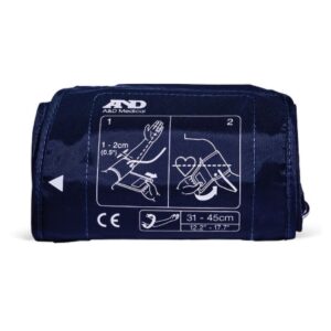 Reusable Blood Pressure Cuff A&D Medical 31 to 45 cm Arm Nylon Cuff Large Cuff