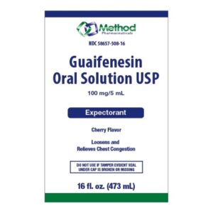 Cold and Cough Relief 100 mg / 5 mL Strength Liquid 16 oz.