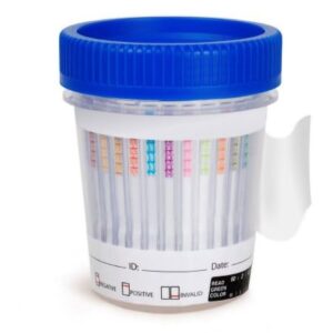 Drugs of Abuse Test Kit AMP, BAR, BUP, BZO, COC, mAMP/MET, MDMA, MOP, MTD, OXY, PCP, THC 25 Tests CLIA Waived