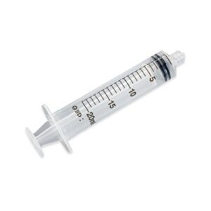 General Purpose Syringe Plastipak 20 mL Luer Lock Tip Without Safety