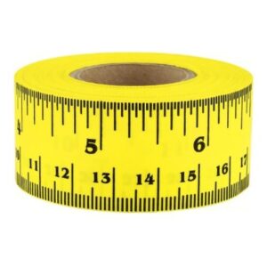 Adhesive Tape Measure Grainger 41-11/16 ft Mylar; Polyester Reusable Inches; Millimeters