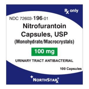 Nitrofurantoin Macrocrystals 100 mg Capsule 100 Capsules
