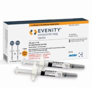 EVENITY Romosozumab-aqqg 105 mg / 1.17 mL Injection 1.17 mL