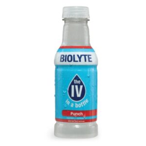 Oral Electrolyte Solution BIOLYTE Punch Flavor 16 oz. Electrolyte