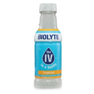 Oral Electrolyte Solution BIOLYTE Tropical Flavor 16 oz. Electrolyte