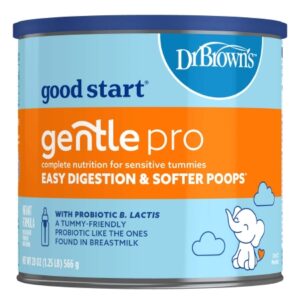 Infant Formula Dr. Brown’s good start gentle pro Unflavored 20 oz. Can Powder