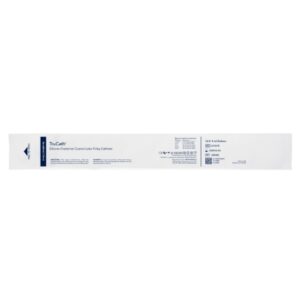 Foley Catheter TruCath 2-Way Standard Tip 5 mL Balloon 16 Fr. Silicone Elastomer Coated Latex