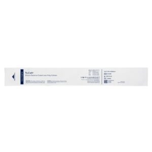 Foley Catheter TruCath 2-Way Standard Tip 30 mL Balloon 16 Fr. Silicone Elastomer Coated Latex