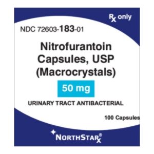 Nitrofurantoin Macrocrystals 50 mg Capsule 100 Capsules