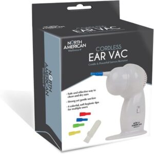 Cordless Ear Vac North American Health + Wellness Silicone Tip