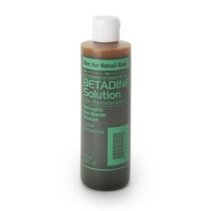 Skin Prep Solution Betadine 8 oz. Bottle 10% Strength Povidone-Iodine NonSterile