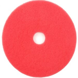 Floor Buffing Pad Global Industrial  20 Inch Red Polyester