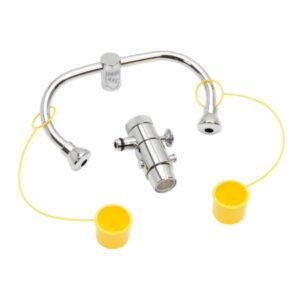 Eyewash Station Bradley Faucet Mount Continuous Flow