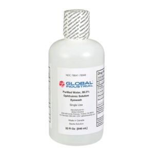 Eyewash Solution Global Industrial 32 oz. Bottle
