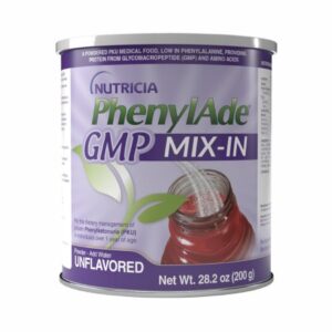 Oral Supplement PhenylAde GMP Mix-In Unflavored Powder 200 Gram Can