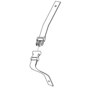 Apollo Replacement Safety Strap Kit For Apollo Advantage Bath Chair