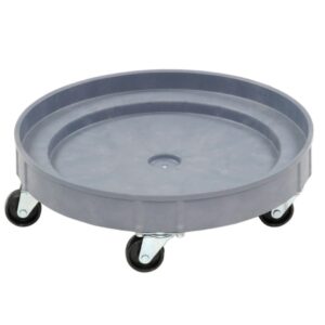 Drum Dolly Global Industrial 3 Inch Casters 900 lbs. Without Handle Plastic