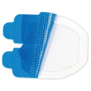 Antimicrobial I.V. Dressing IV Clear Silicone 4 X 4.8 Inch Sterile