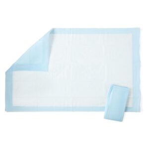 Disposable Underpad Protection Plus  36 X 36 Inch Fluff / Polymer Heavy Absorbency