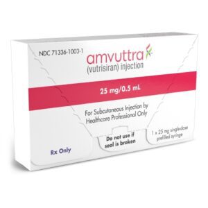 AMVUTTRA Vutrisiran 25 mg / 0.5 mL Injection 1 mL