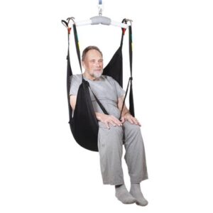 Patient Sling Comfort Care 6 Point Cradle With Head Support Loop Attachment Medium 625 lbs. Weight Capacity