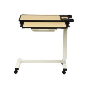 Overbed Table Executive II Split Top 29-1/2 to 44-1/2 Inch Height Range