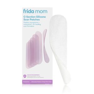 Silicone Skin Strip frida mom C-Section 8 Inch  Rectangle NonSterile