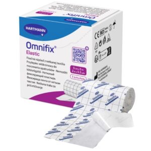 Dressing Retention Tape with Liner Omnifix Elastic White 2 Inch X 5-1/2 Yard Nonwoven NonSterile