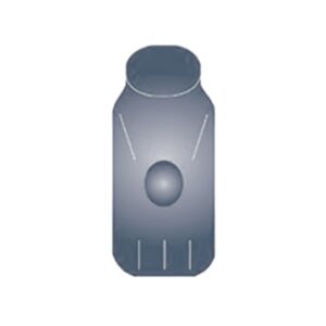 Tamper Evident IV Port Bag Seal SecurSeal Series 10 Silver