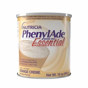 Oral Supplement PhenylAde Orange Cr?me Flavor Powder 16 oz. / 454 Gram Canister