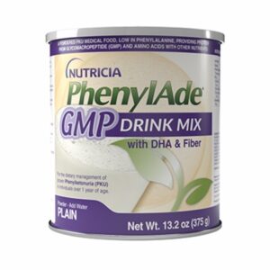 Oral Supplement PhenylAde GMP Plain Flavor Powder 13.2 oz. / 375 Gram Canister