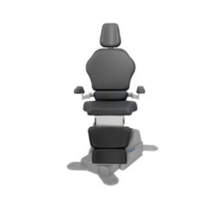 ENT Examination Chair Optomic 19 to 33-1/2 Inch Seat Height Powder Coated Steel Frame Black