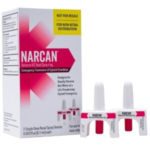 Narcan Naloxone HCl 4 mg Spray 0.1 mL
