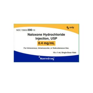 Naloxone HCl, Preservative Free 0.4 mg / mL Injection 1 mL