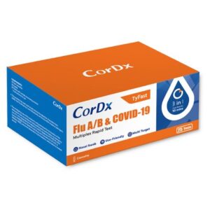 Respiratory Test Kit Tyfast Flu A+B / COVID-19 Multiplex Rapid Test 25 Tests