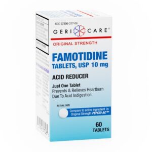 Antacid Geri-Care 10 mg Strength Tablet 60 per Bottle
