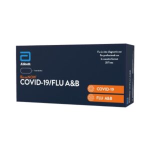 Respiratory Test Kit BinaxNOW COVID-19 / Flu A&B (Professional) 25 Tests CLIA Waived