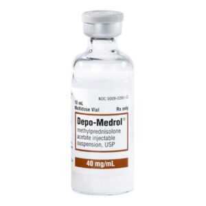 Depo-Medrol Methylprednisolone Acetate 40 mg / mL Injection 10 mL