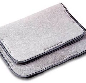 Cover Hydrocollator Terry, Foam-Filled, Hook and Loop Closure, White, Standard Size, 17 X 27 Inch
