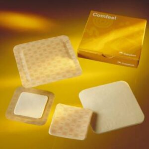 Foam Dressing Biatain Adhesive 5 X 5 Inch With Border Without Film Backing Hydrocolloid Adhesive Square Sterile