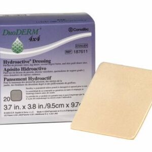 Hydrocolloid Dressing DuoDERM CGF Foam Backing 8 X 12 Inch Rectangle Hydrocolloid