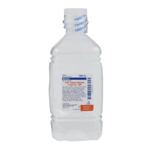 Irrigation Solution 0.9% Sodium Chloride, Preservative Free Not for Injection Bottle 1,000 mL