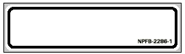 Blank Label Pro-File Chart Tab White Paper 1-3/8 X 5-3/8 Inch