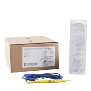 Electrosurgical Pencil Kit GoldLine Hex-Locking 1 Inch Blade X 10 Foot Cord Blade Tip