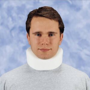 Cervical Collar Comfo-Eze Medium Density Adult Small, Narrow One-Piece 2 Inch Height 20-1/2 Inch Length