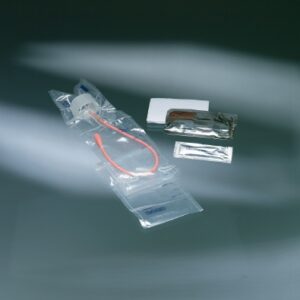 Intermittent Catheter Tray Touchless Male / Urethral 14 Fr. Without Balloon Red Rubber